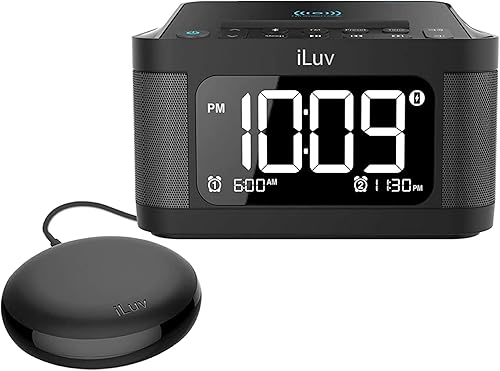 iLuv Timeshaker 6Q Wireless Bluetooth Alarm Clock