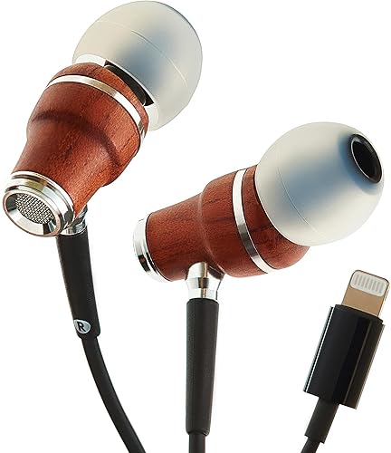 Symphonized- NRG MFI In-Ear Wood Earbuds