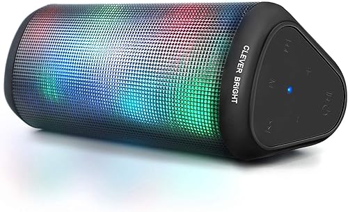 Clever Bright Portable Bluetooth LED Speaker