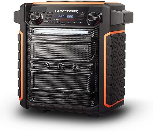 ION Audio Raptor | Ultra-Portable 100-watt Wireless Water-Resistant Speaker