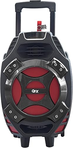 QFX PBX-61081BT/RD Portable Bluetooth Party Speaker