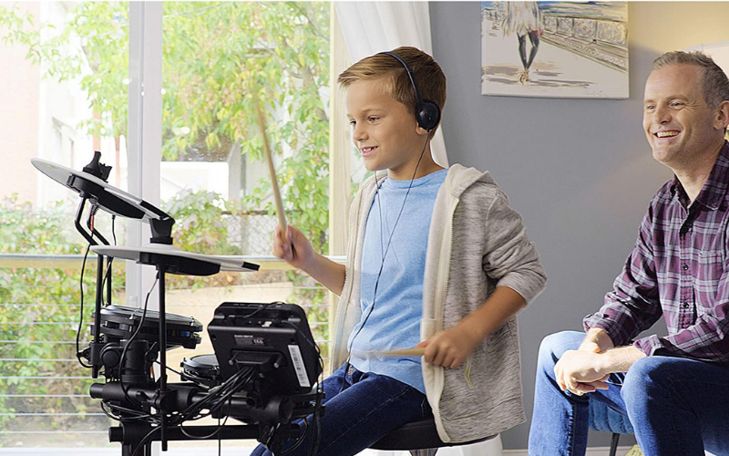 Drumming is An Outlet for Extra Energy