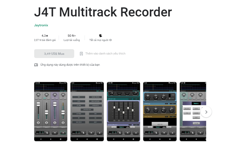 J4T Multitrack Recorder